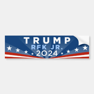 Pegatina Para Coche Trump RFK Jr. Kennedy 2024