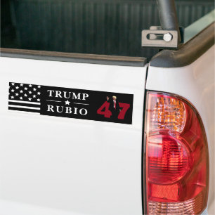 Pegatina Para Coche Trump Rubio 2024