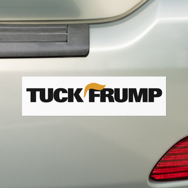 Pegatina Para Coche Trump sin sentido (en coche)