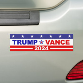 PEGATINA PARA COCHE TRUMP VANCE 2024