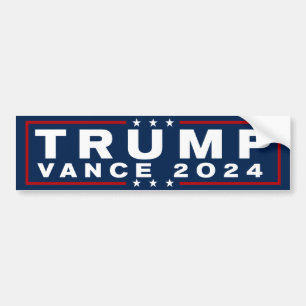 Pegatina Para Coche Trump Vance 2024