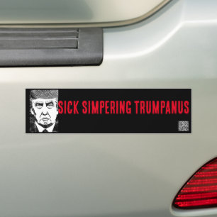 PEGATINA PARA COCHE TRUMPAÑAS DE SIMPERIO ENFERMO