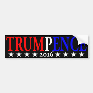 Pegatina Para Coche TRUMPENCE 2016 - Trump & Pence