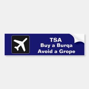 Pegatina Para Coche TSA Burqa