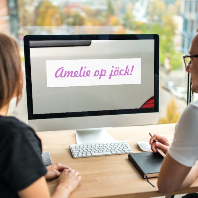 Pegatina Para Coche “Tu niño” op jöck! (Subido por el creador)