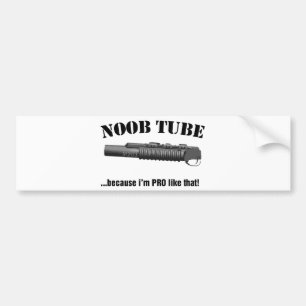 Pegatina Para Coche Tubo de Noob FAVORABLE