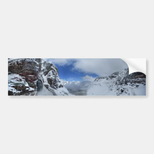 Pegatina Para Coche Túnel de Ptarmigan Pass Parque Nacional del Glacia