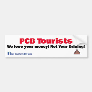 Pegatina Para Coche Turistas con PCB