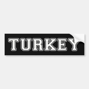 Pegatina Para Coche Turquía