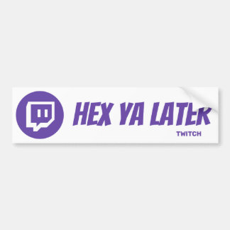 Pegatina Para Coche Twitch Tag