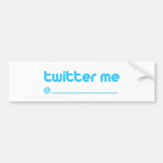 Pegatina Para Coche twitter me @