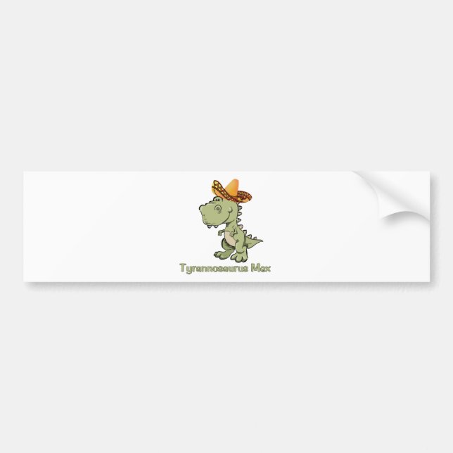 Pegatina Para Coche Tyrannosaurus Mex (Frente)