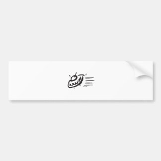 Pegatina Para Coche UFO - Platillo volante - nave espacial