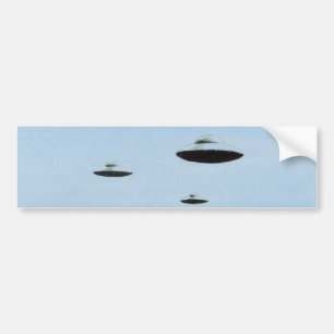 Pegatina Para Coche UFO Trio