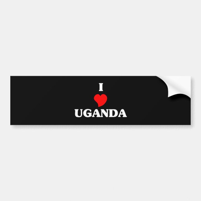 PEGATINA PARA COCHE UGANDA (Frente)