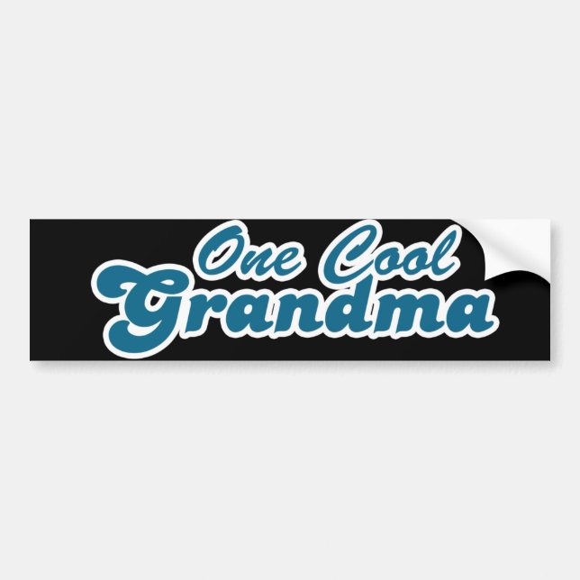Pegatina Para Coche Una abuela de Guay (Frente)