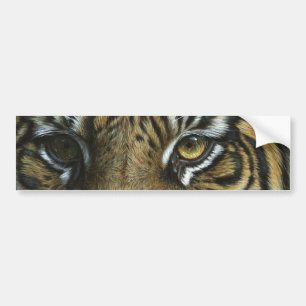 Pegatina Para Coche Una cara del tigre