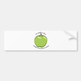 Pegatina Para Coche Una manzana al día…