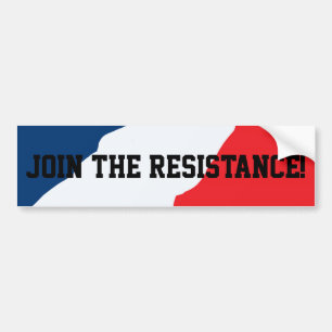 Pegatina Para Coche Únase al parachoque StickerJoi de la resistencia