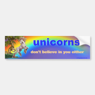 Pegatina Para Coche unicornios