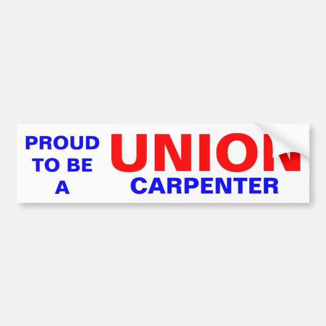 PEGATINA PARA COCHE UNION CARPENTER (Frente)