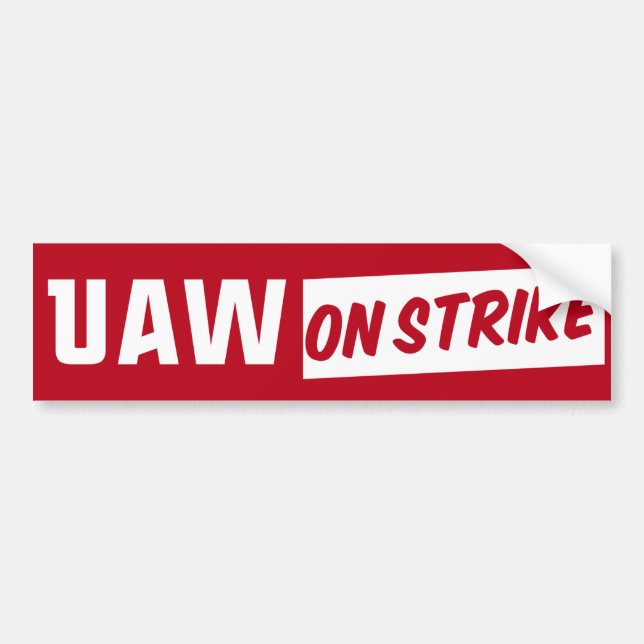 Pegatina Para Coche Unión de Trabajadores Automáticos Unidos 2023 (Frente)