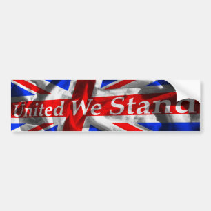 Pegatina Para Coche Union Jack 'nos unió Stand