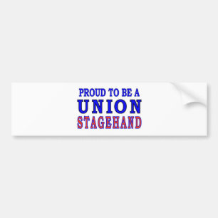 PEGATINA PARA COCHE UNION STAGEHAND