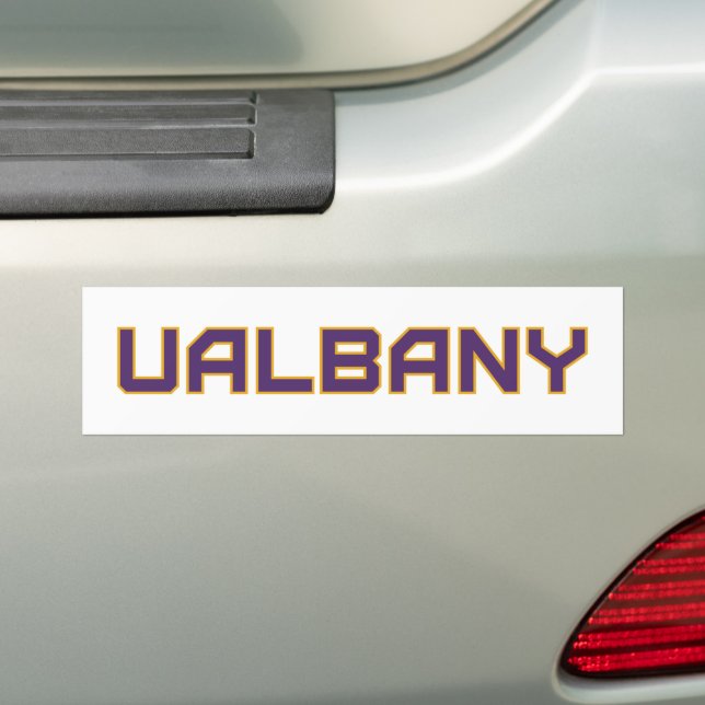 Pegatina Para Coche Universidad de Albany Wordmark (en coche)