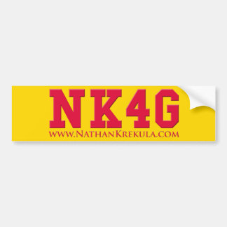 Pegatina Para Coche Universidad de NK4G