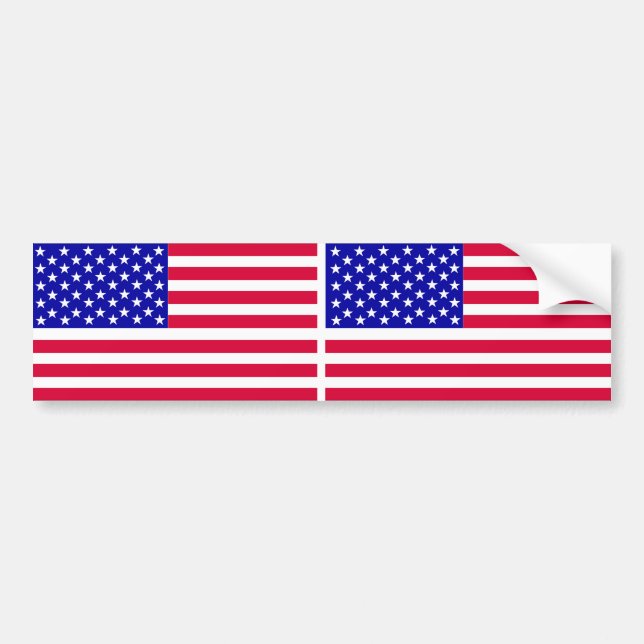 Pegatina Para Coche US CAR FLAG, Sticker (Frente)