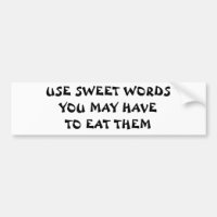 Usar palabras dulces Cookie de Fortune