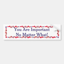 Usted es importante ninguna materia…