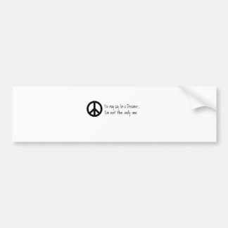 Pegatina Para Coche Usted puede decir que soy un soñador