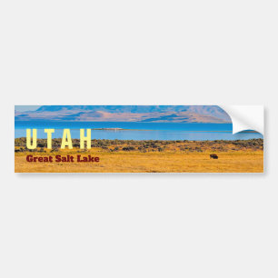 Pegatina Para Coche UTAH  The Great Salt Lake State