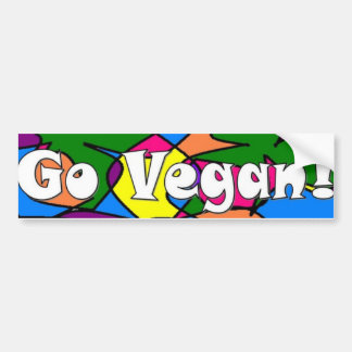 Pegatina Para Coche Va el vegano
