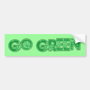 Pegatina Para Coche Va el verde