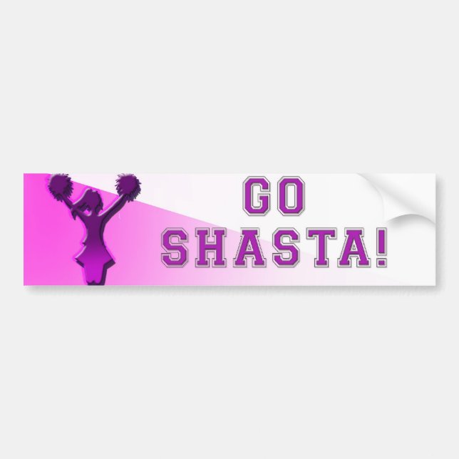 Pegatina Para Coche ¡Va Shasta! (Frente)