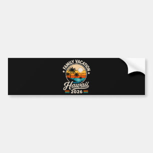 Pegatina Para Coche Vacaciones Familiares Hawaii 2026