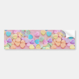 Pegatina Para Coche valentines caramelos
