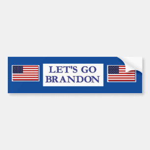 Pegatina Para Coche Vamos Brandon