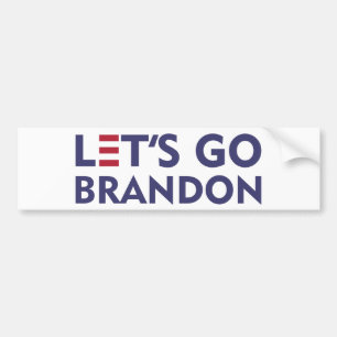 Pegatina Para Coche Vamos Brandon
