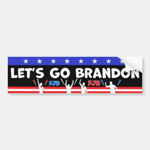 Pegatina Para Coche Vamos Brandon
