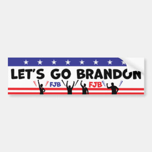 Pegatina Para Coche Vamos Brandon