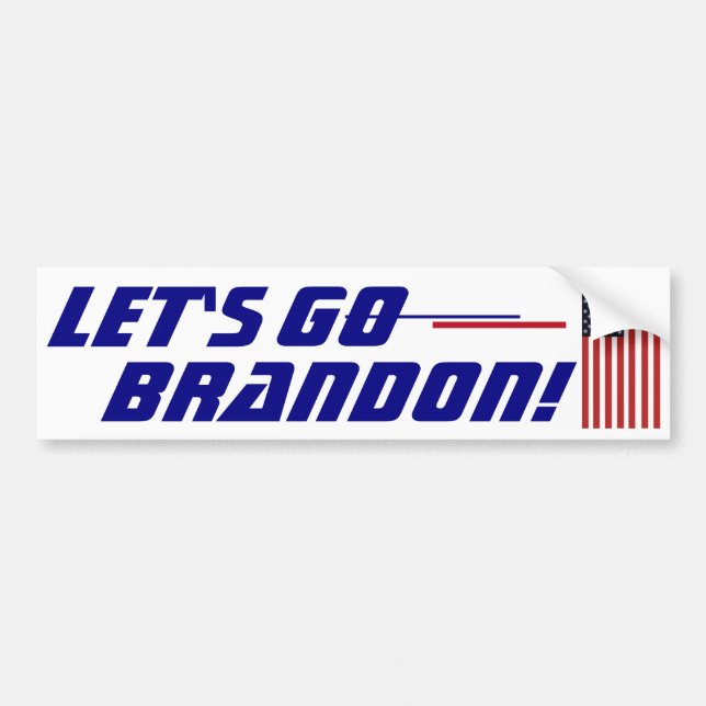 Pegatina Para Coche Vamos Brandon Bumper Sticker (Frente)