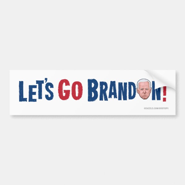 Pegatina Para Coche Vamos Brandon Bumper Sticker (Frente)