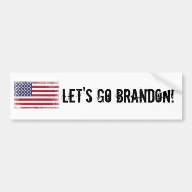 Pegatina Para Coche Vamos Brandon Conservative Bumper Sticker (Frente)
