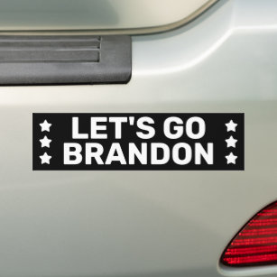 Pegatina Para Coche Vamos Brandon FB Bumper Sticker