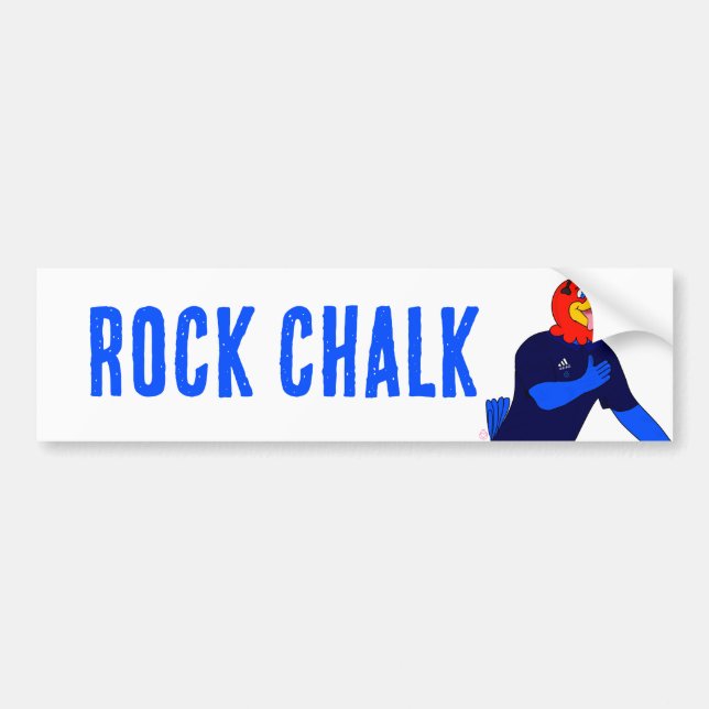Pegatina Para Coche Vamos jayhawk (Frente)