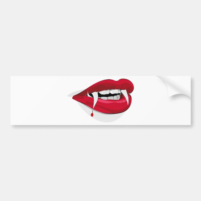 Pegatina Para Coche vampiro (Frente)